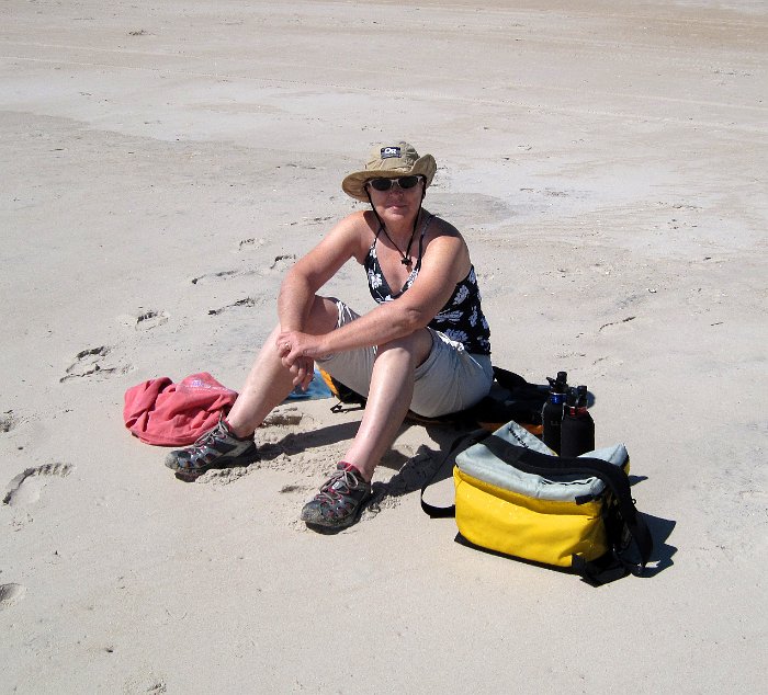 Judy on the Beach